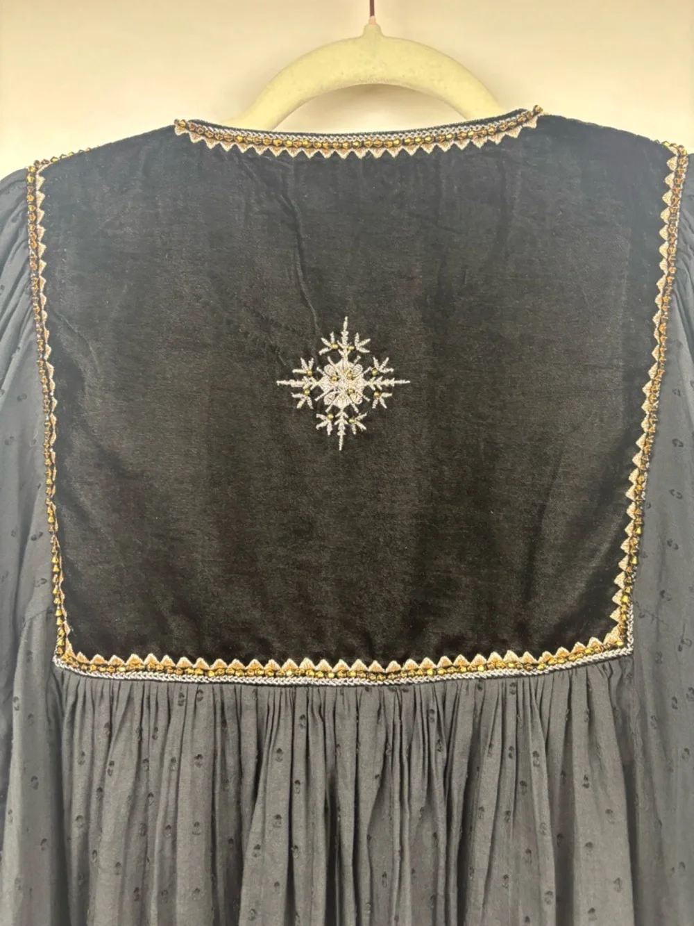 Velvet by Graham & Spencer details embroidered